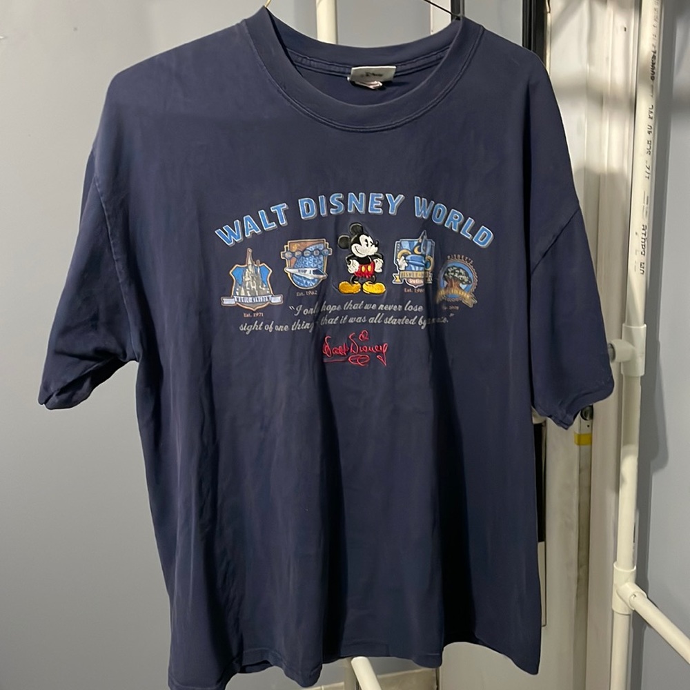 Mickey Mouse embroidered shirt